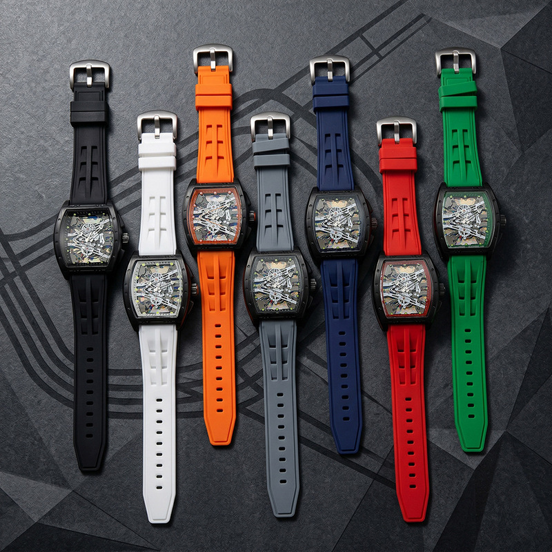 Smartwatch Watches Boys - Trendy Men's Quartz Watch Silicone Strap