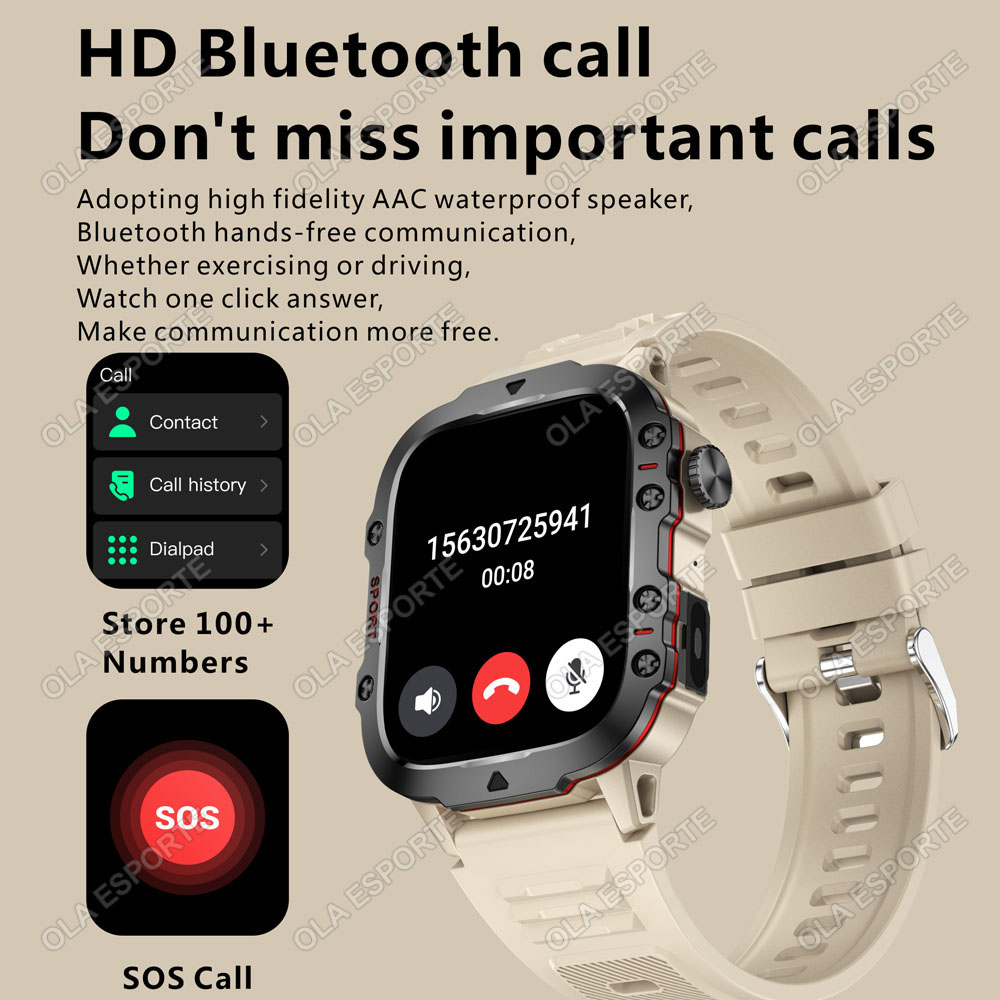 Original Rugged Men Smart Watc - Smartwatch Rugged Watches For Men 评论和价格