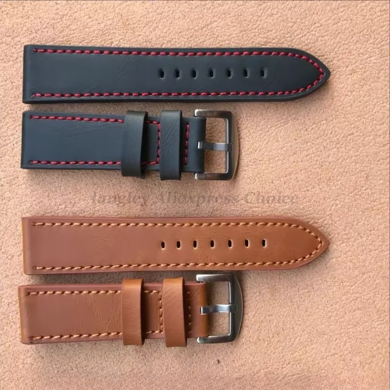 Leather Watch Band for Omega f - Smartwatch Vintage Watches For Women 评论和价格