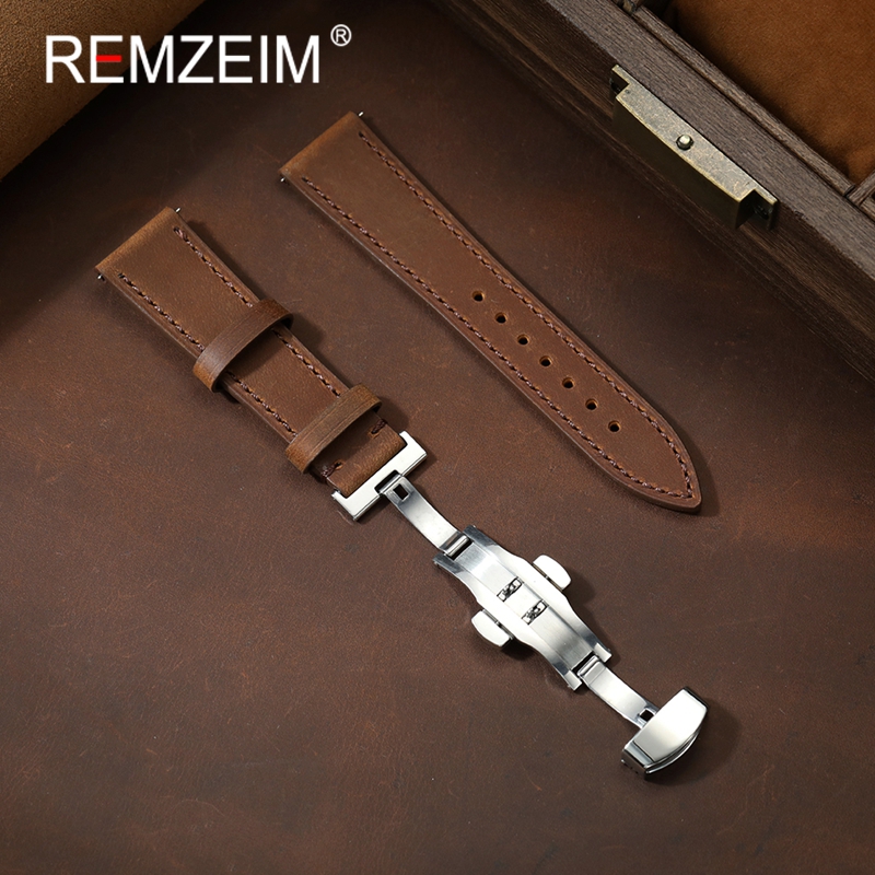 Men Women Unisex Crazy Horse L - Smartwatch Vintage Watches For Women 评论和价格