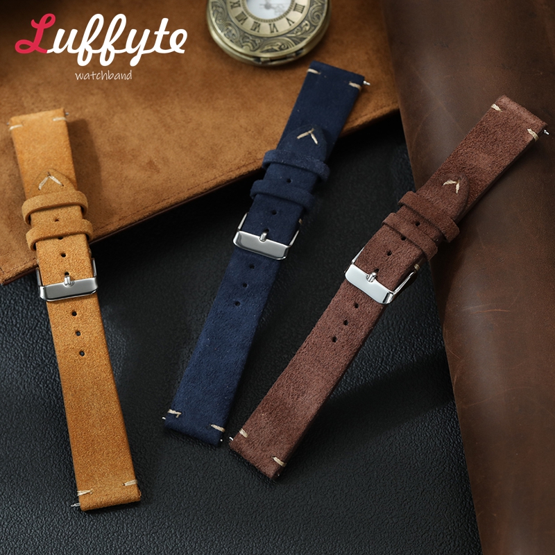 Vintage Suede Leather Watch Ba - Smartwatch Vintage Watches For Women 评论和价格