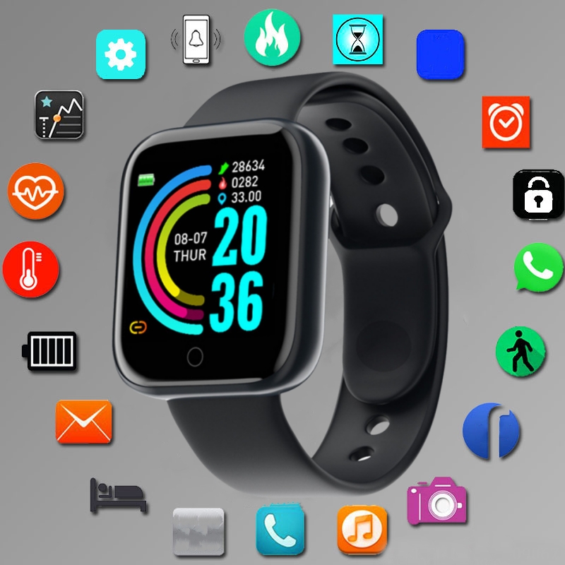 Smart Watch For Men Women Spor - Smartwatch Square Watches For Men 评论和价格