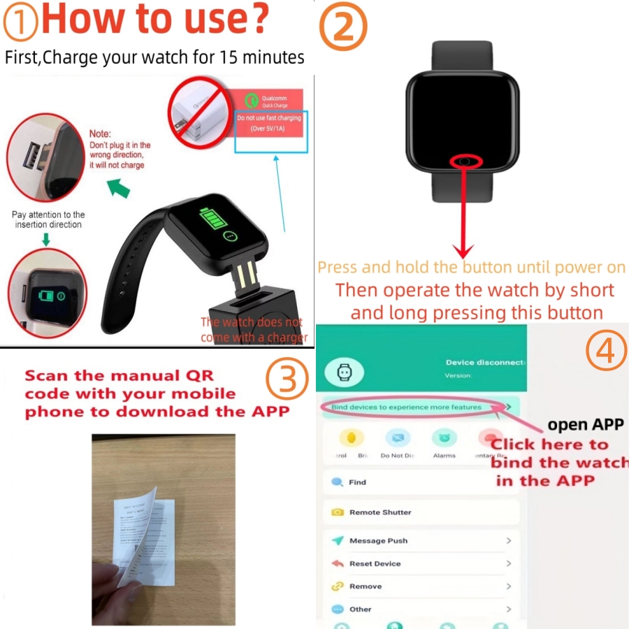 Smart Watch For Men Women Spor - Smartwatch Square Watches For Men 评论和价格
