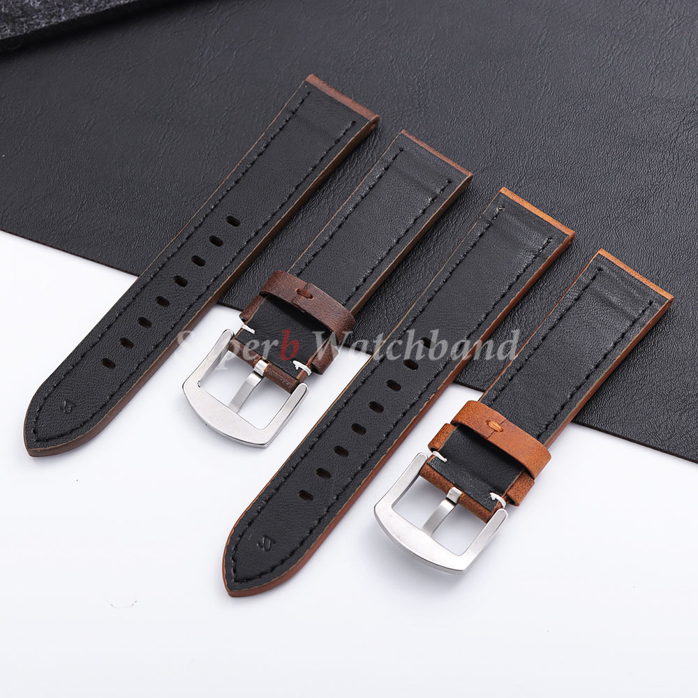 20mm 22mm PU Matte Leather Wat - Smartwatch Vintage Watches For Women 评论和价格