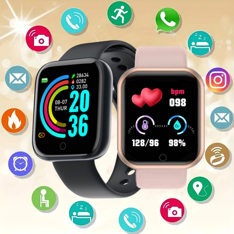 Smart Watch Message Remind Mus - Smartwatch Square Watches For Men 评论和价格