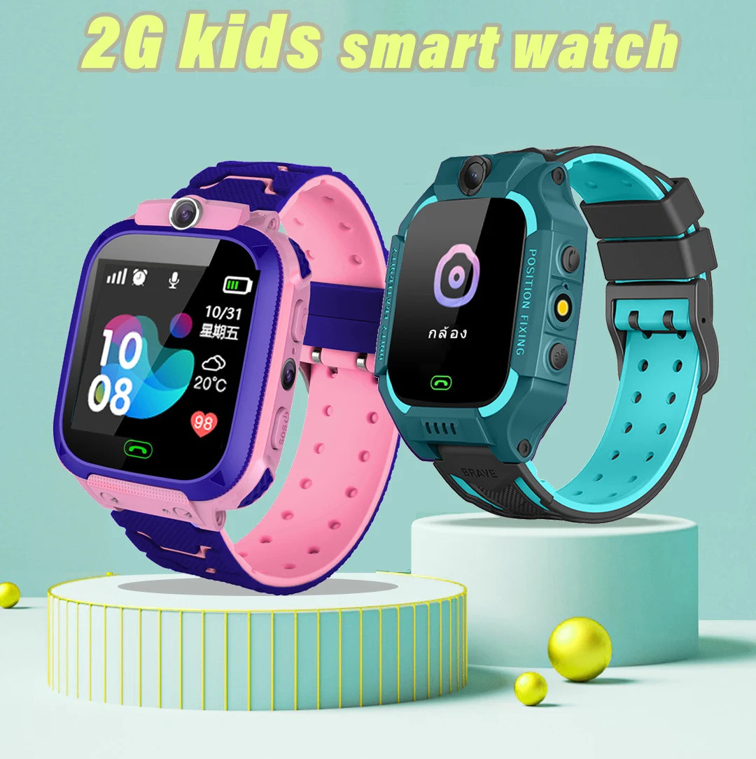 Q12 Kids Smart Watch 2G SOS Ca - Smartwatch Watches Gift For Girls 评论和价格