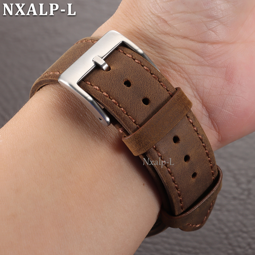Matte & Oil Wax Leather Watch  - Smartwatch Vintage Watches For Women 评论和价格