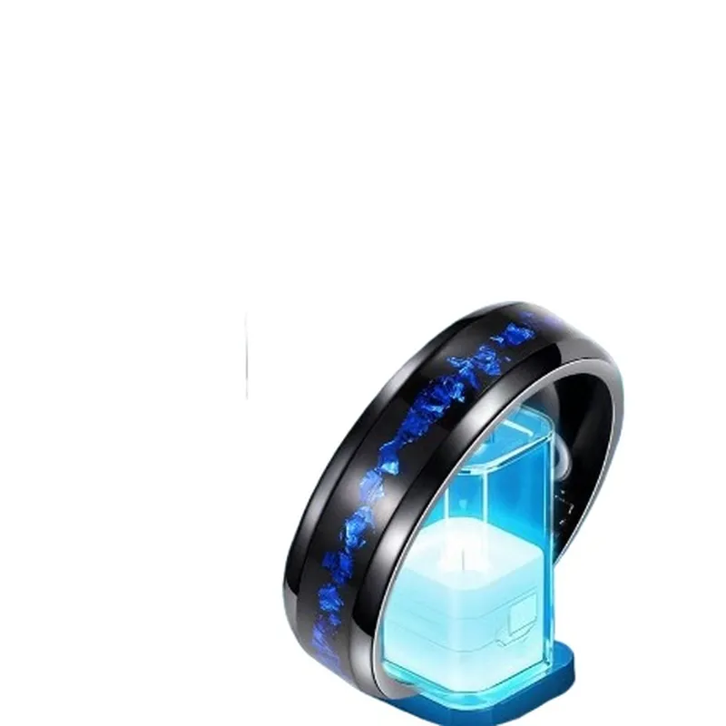 Smart Ring Blue Gold Foil Desi - Smartwatch Ring Watches 评论和价格