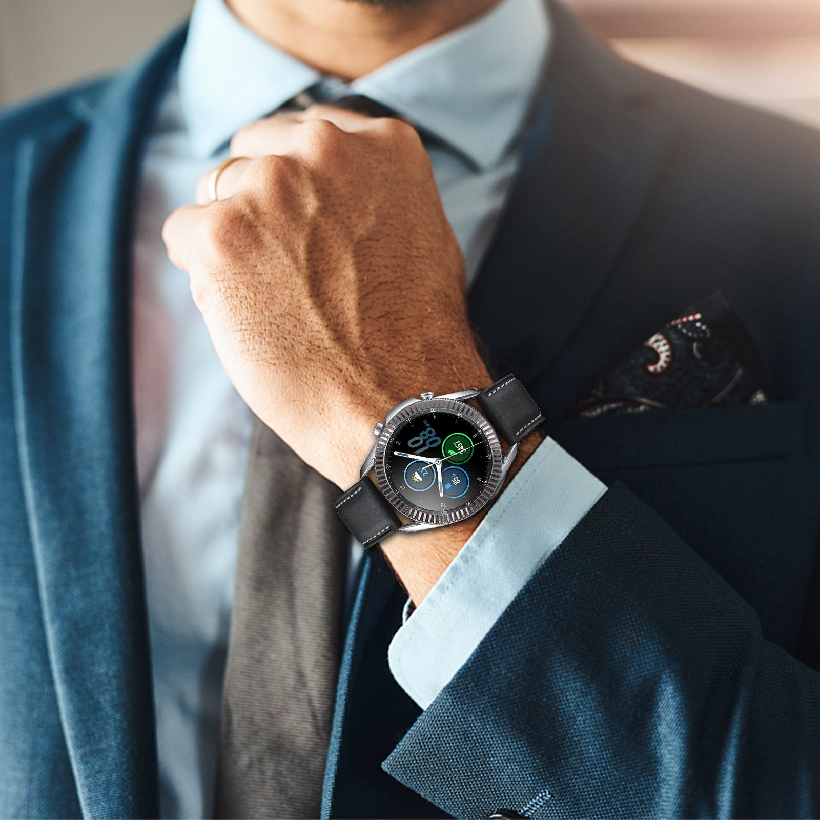 1Pcs Modern Wave Texture Watch - Kids Watches Not Smartwatch 评论和价格