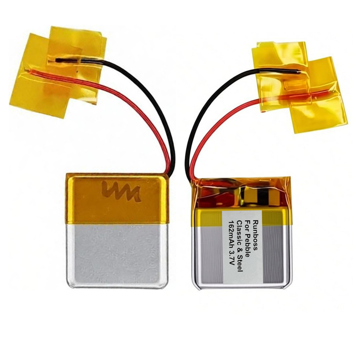 2PCS/Lot 162mAh 3.7V Lithium P - Smartwatch Pebble Watches 评论和价格