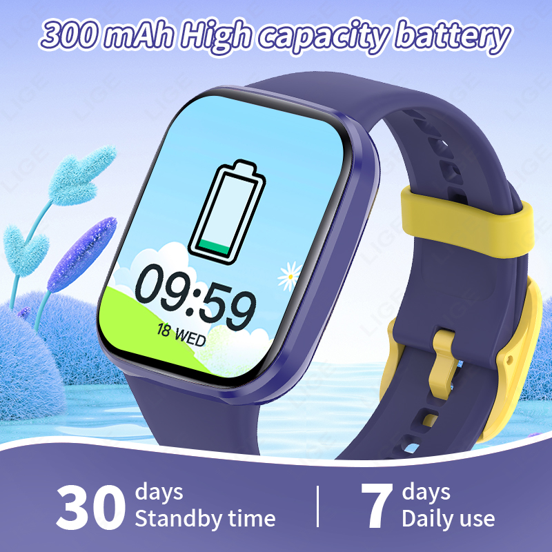 Lige Children Smart Watch Wome - Smartwatch Digital Watches For Boys 评论和价格